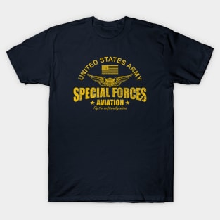 US Special Forces Aviation (distressed) T-Shirt